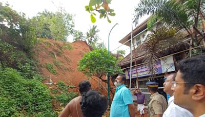 Urgent measures will be taken to protect Varkala Cliff, says Union Minister Suresh Gopi