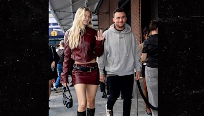 Johnny Manziel, Josie Canseco Hit New York Fashion Week