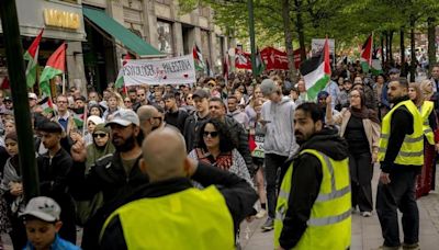 Miles de personas recorren Malmö para pedir la expulsión de Israel de Eurovisión