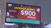 3rd highest POWERBALL drawing ever, an estimated $900M jackpot up for grabs