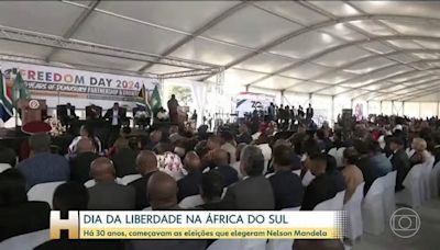 África do Sul celebra 30 anos do 'Dia da Liberdade', data que representa fim do apartheid