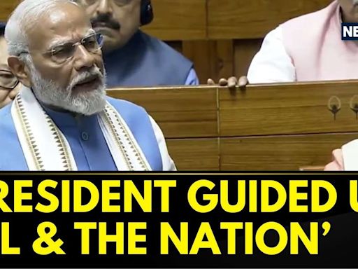 PM Modi Speech Today | Prime Minister Narendra Modi Expresses Gratitude Towards The President - News18