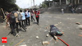 Bangladesh security forces fire bullets and sound grenades as protests escalate - Times of India