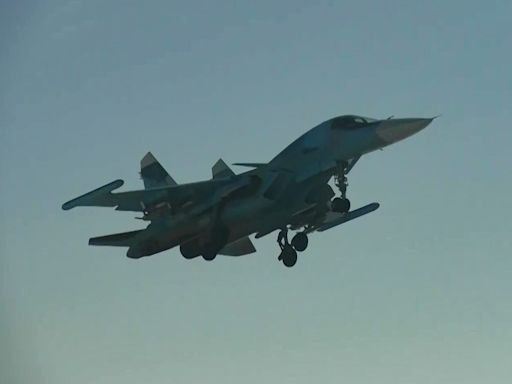 Ukraine says it attacked a Russian base where fighter-bombers and their glide bombs are kept