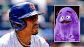 Why Mets fans believe Grimace, the purple McDonald's character, is saving the season