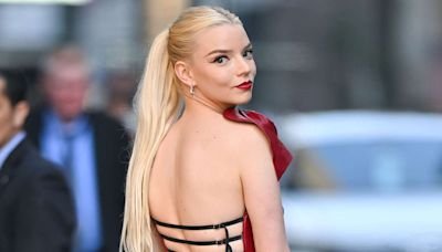Anya Taylor-Joy Wears ‘Cheeky’ Lace-Up Dress That Leaves Her Backside Partially Exposed