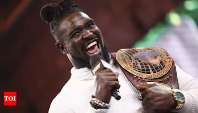 WWE NXT Star Oba Femi's Title Reign and Victory Over Wes Lee | WWE News - Times of India