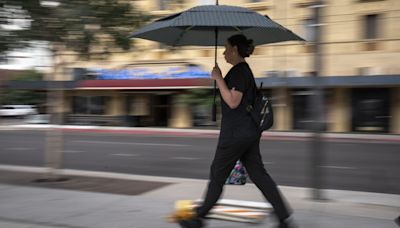 Morning showers in metro Phoenix to be last rainfall for several days