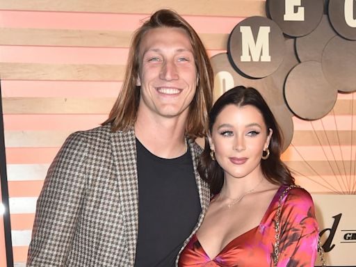 Trevor Lawrence and wife expecting first baby