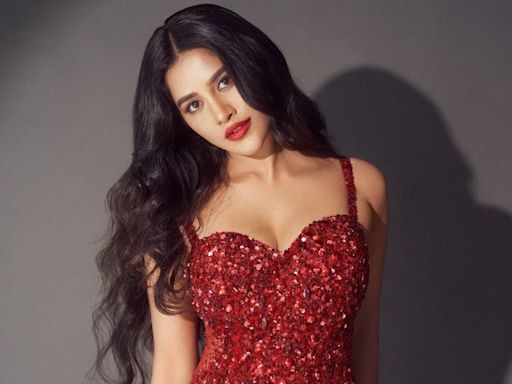 Nabha Natesh Looks Oh-so-hot In Red Shimmer Bodycon Dress - News18