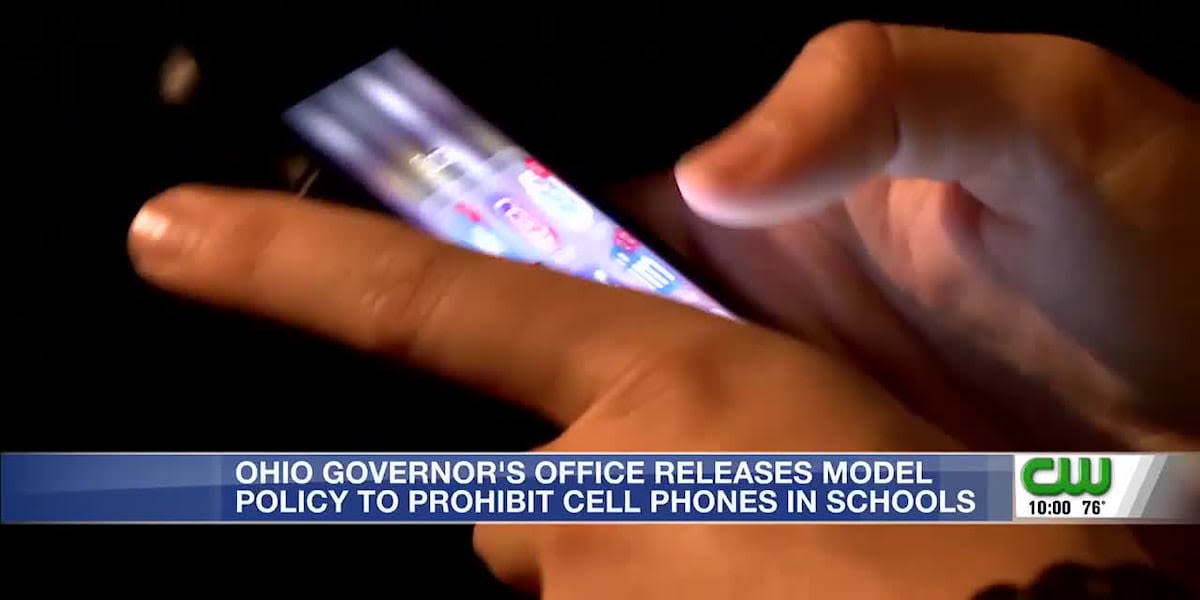 Governor’s Office releases model cell phone policy for Ohio school districts