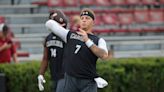 Spencer Rattler completes TD pass to his backup Luke Doty in South Carolina-Furman game