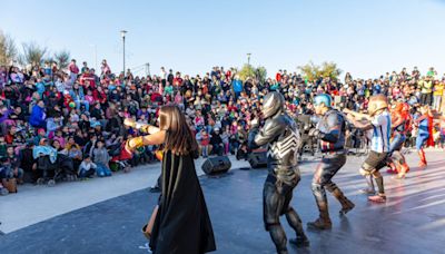 Con lleno total, Rivadavia y los héroes de Marvel cierran las vacaciones en el Parque