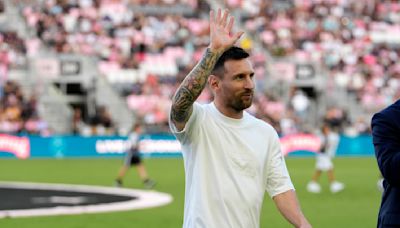 Lionel Messi expected to be available for Inter Miami's match vs. Philadelphia Union on Saturday