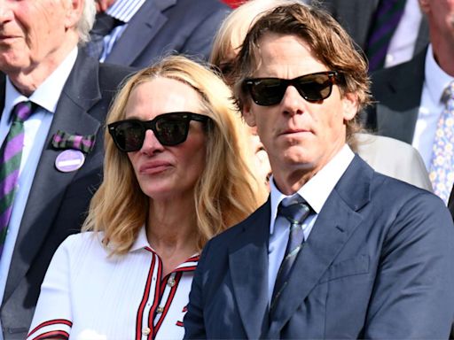 Julia Roberts Wore a Gucci Tennis Dress for a Rare Couple's Outing With Husband Danny Moder at Wimbledon