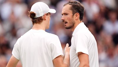 Jannik Sinner out of Wimbledon after losing five-setter with Daniil Medvedev