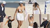 Priyanka Chopra sports a bikini on beach day with Nick Jonas and Malti Marie - see pics