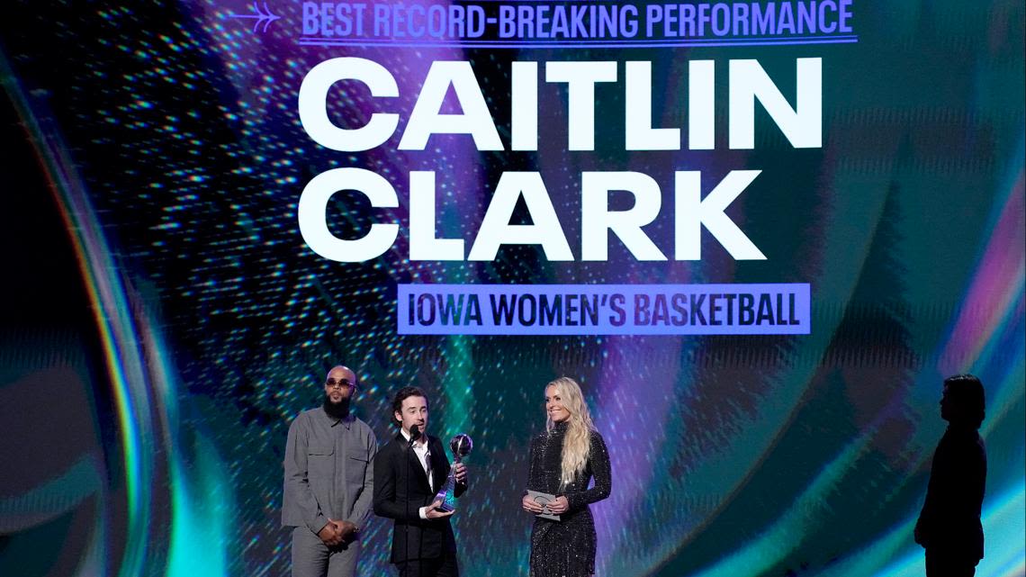 Caitlin Clark wins 2 ESPYS