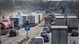 MAPA | Catalunya registra 19 de los 20 puntos viales de todo el Estado con mayor concentración de camiones