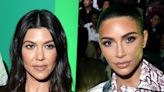 Kourtney Kardashian Responds to Claim Kim Was Shading Her Bikini Pic