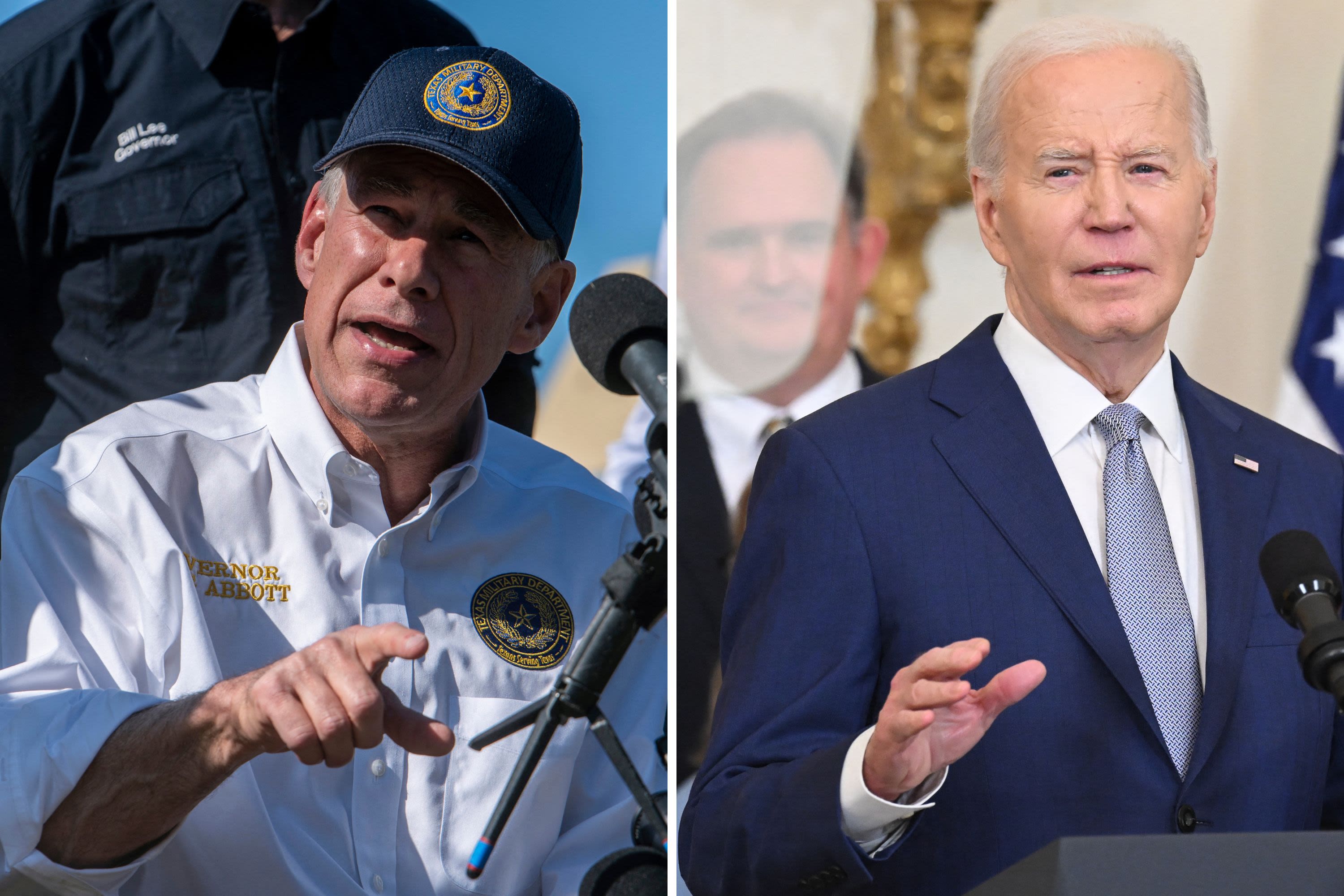 Greg Abbott defies Joe Biden over Texas border crisis