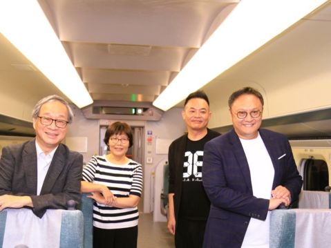 全台首創 中台灣影視基地「高鐵車廂攝影棚」亮相 | 大紀元