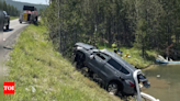 5 miraculously survive after SUV plunges into Yellowstone's hot, acidic pond in US - Times of India