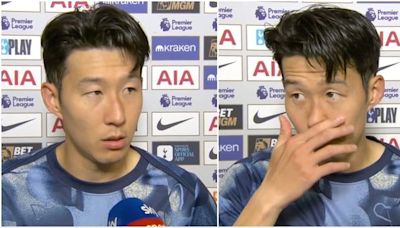 Son Heung-min is being called out for ‘deluded’ interview after Tottenham 0-1 Arsenal