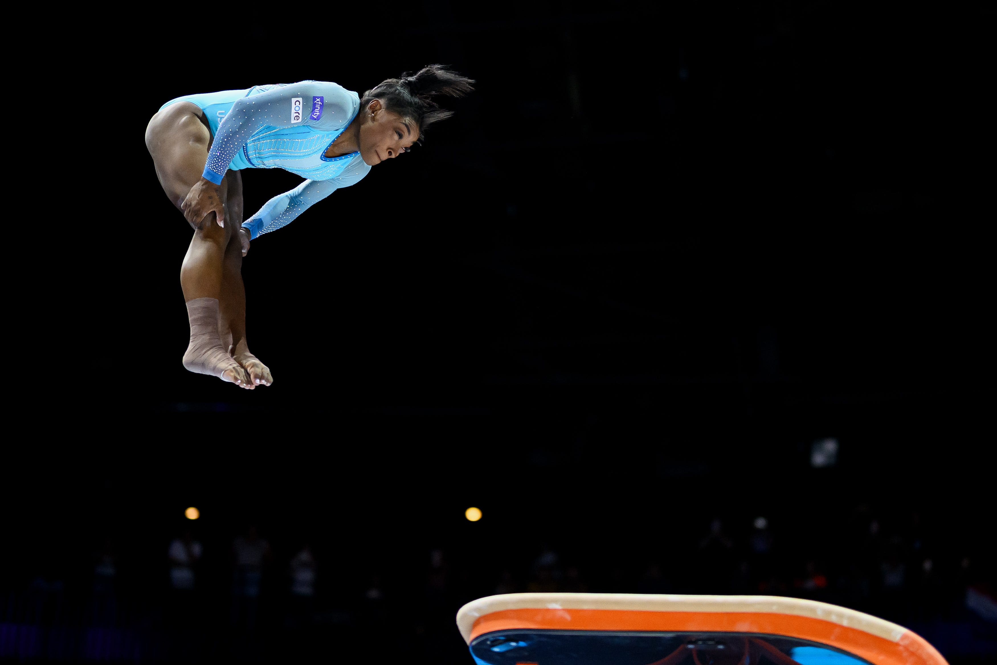 Simone Biles has five gymnastics skills named after her. What are they?