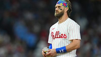 Phillies add Bryce Harper to paternity list, recall Kody Clemens