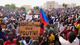 French embassy in Niger is attacked as protesters waving Russian flags march through capital