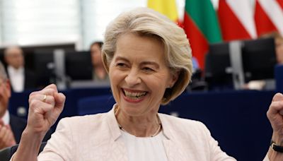 Ursula von der Leyen re-elected to second term as European Commission president