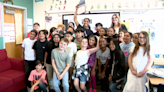 Fourth-grade class at local elementary school awarded Slam Dunk Health Challenge prize