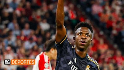 De la mano de Vinícius Jr., el Real Madrid empató en la semifinal de Champions