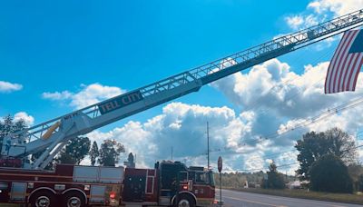 Tell City Fire Dept. pays tribute to fallen firefighter from local agency