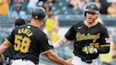 Jack Suwinski homers, Henry Davis doubles in 1st game with Pirates following promotions