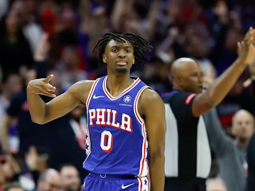 Sixers created a museum for Tyrese Maxey to celebrate his career and contract extension