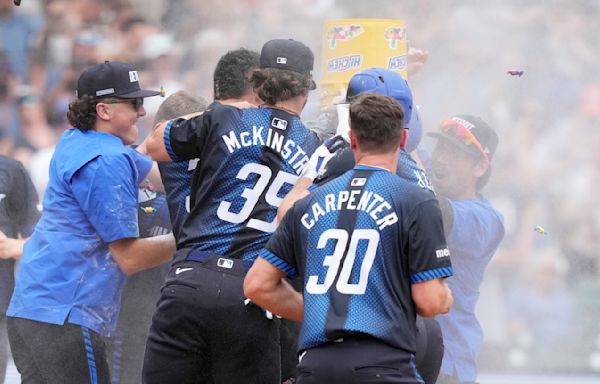 Vierling's 2nd homer, 3-run drive in 9th, lifts Tigers over Blue Jays 14-11 after wasting 5-run lead