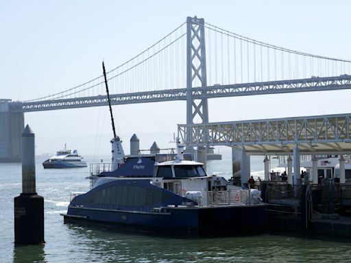 World's first hydrogen-powered commercial ferry set to operate on San Francisco Bay, officials say