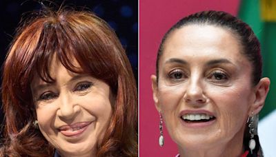 México: el saludo de la presidenta electa Claudia Sheinbaum a Cristina Kirchner