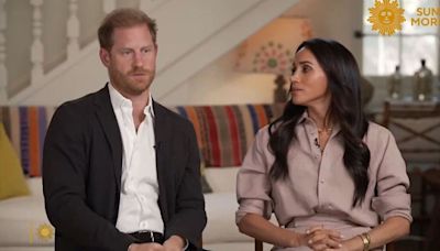 Harry warned 'watch what you're saying' after Meghan 'icy stare' in interview