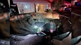 Las Cruces sinkhole swallows two cars in home’s front yard