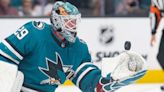 Sharks goalie Blackwood avoids serious injury, placed on IR