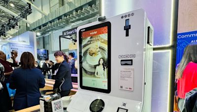 全球唯一Kiosk AI點餐機現身COMPUTEX 支援語言自動翻譯