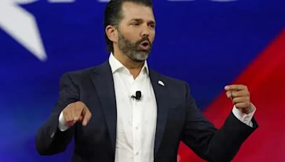 'Just Get Out of Here...': Trump Jr Clashes with Reporter Over Father's 'Divisive Figure' Remark