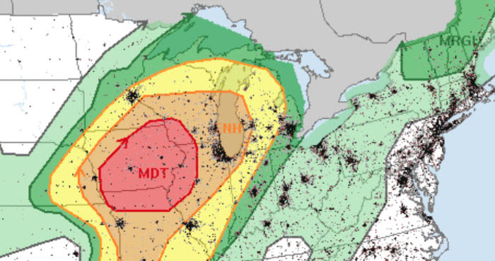 Morning 4: A breakdown of severe weather chances for Michigan on Tuesday -- and other news