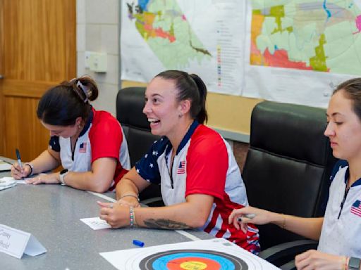 Lancaster County archer Casey Kaufhold and her teammates prepare to depart for the Olympic Games [photos]