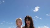 Emily Ratajkowski Wore a Tiny Red String Bikini During a Beach Day With Her Son