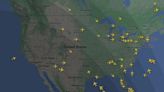 Watch: Viral 12-Hour Timelapse Of US Air Traffic Gridlock During Microsoft Outage