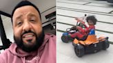 DJ Khaled Surprises Sons with Go-Karts for Christmas, Films them Doing Donuts in Driveway: 'Shoutout to Santa Claus'